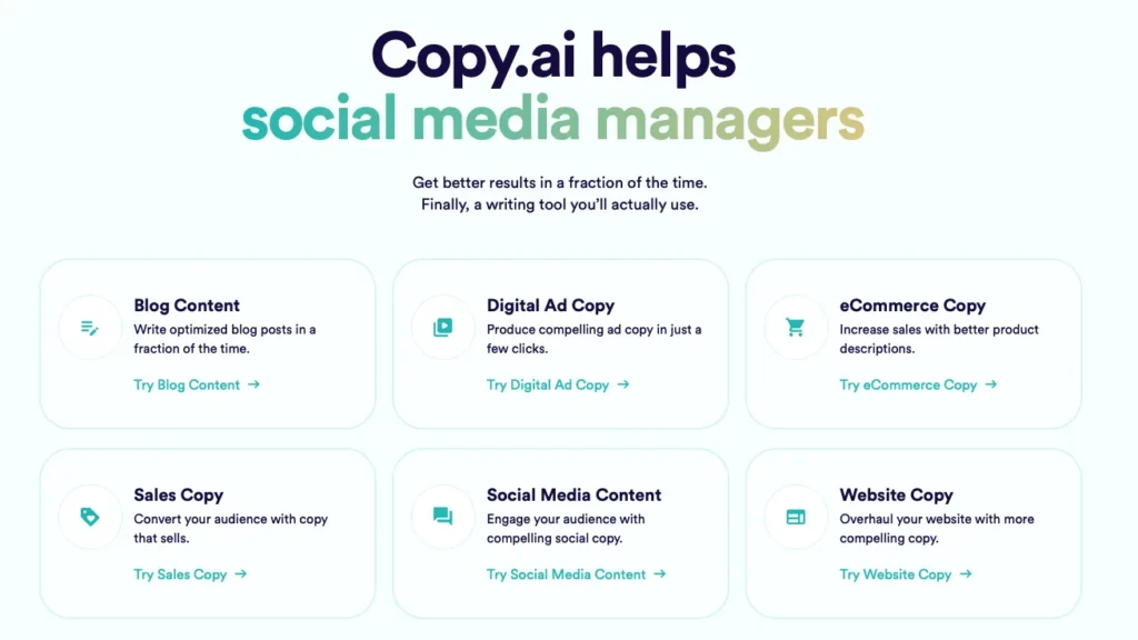 Ai marketing tools
